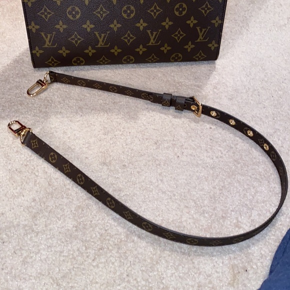New! Louis Vuitton “Sac Plat PM” purse  (Authentic) cross body purse - Picture 13 of 16